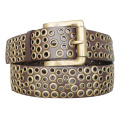 Eyelets Style Lady′s Fashion PU Belt (KY1575)